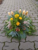dusickova kytice zelená